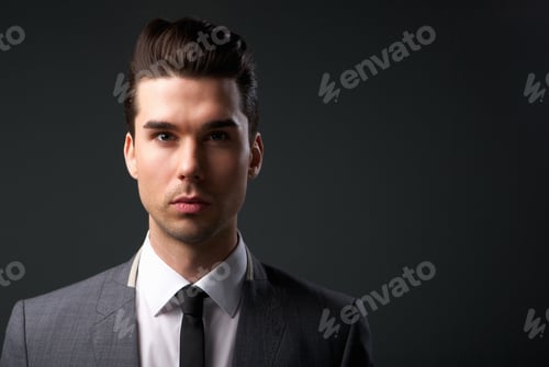 Preview: copy space business portrait