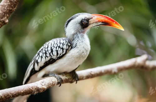 Preview: A beautiful Southern Yellow-billed Hornbill