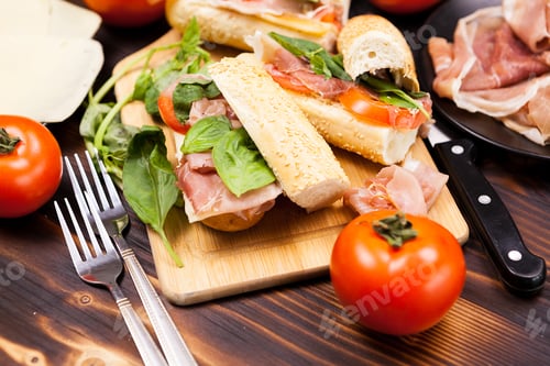 Preview: Close up on healthy delicious food