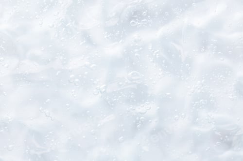 Preview: Texture of transparent gel on white background, closeup
