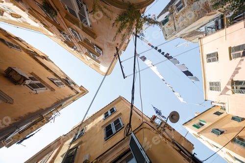 Preview: streets of the old town of kerkyra