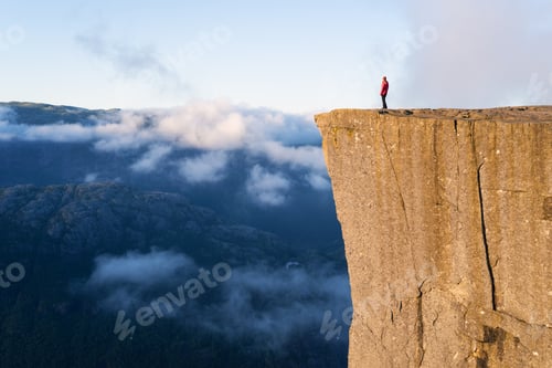 Preview: Preikestolen (Pulpit Rock) at Lysefjord, Norway