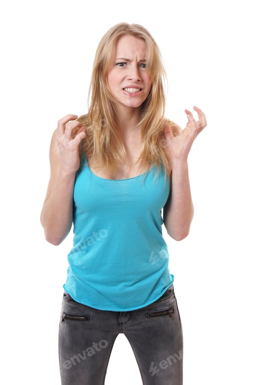 Preview: desperate young woman