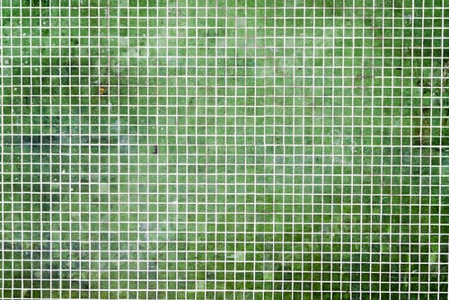 Preview: grunge Green mosaic tiles background