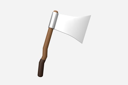 Preview: Hatchet 3D Illustration