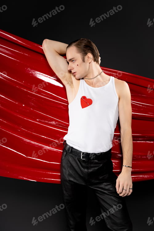 Preview: Celebrating love on Valentines Day with a bold expression of queer identity and colors