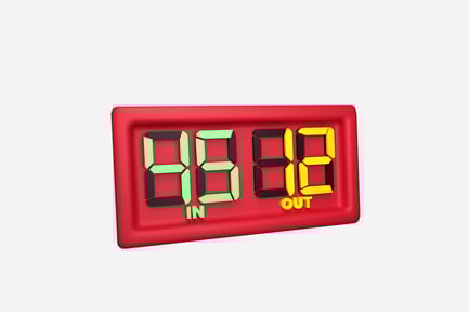 Preview: Modern Substitution Board 3D Illustration