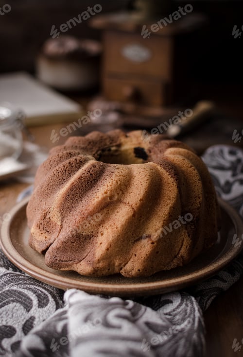Preview: Monkey bread with chocolate, food photography