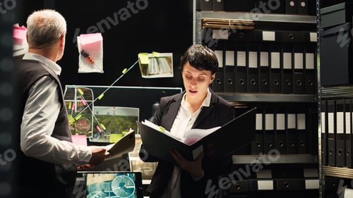 Preview: Private inspectors looking at case files