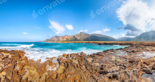 Preview: Picturesque seascape of Isolidda Beach near San Vito cape.