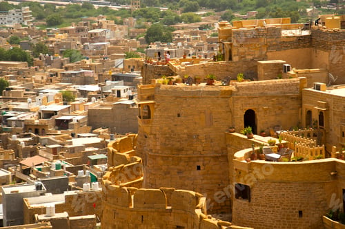 Preview: Jaisalmer Fort known as the Golden Fort, Jaisalmer, India.