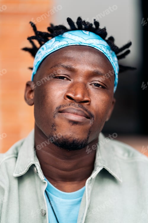 Preview: Cool African Man Portrait