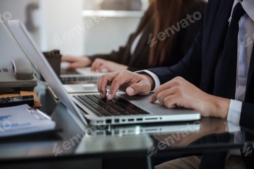 Preview: Business team present