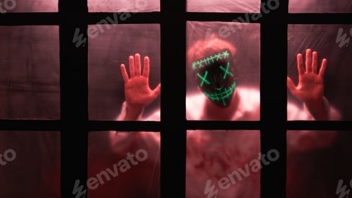 Preview: Trapped Monster With Flashing Lights In The Prison