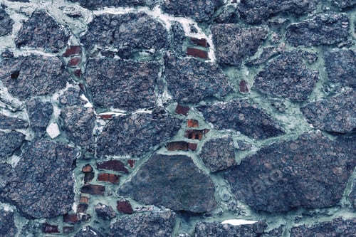Preview: Old Uneven Texture And Abstract Background Of An Ancient Stone Wall