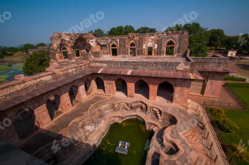 Preview: Jahaz Mahal (Ship Palace) in Mandu, Madhya Pradesh, India