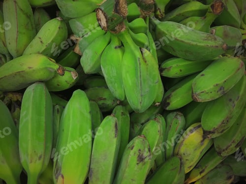Preview: Organic ripe small asian Bananas