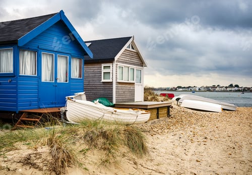 Preview: Beach Huts and Boats