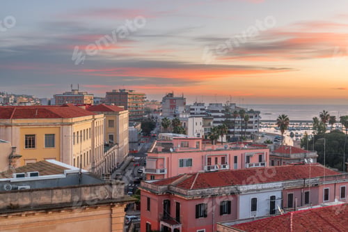 Preview: Syracuse, Sicily, Italy Cityscape at Dawn