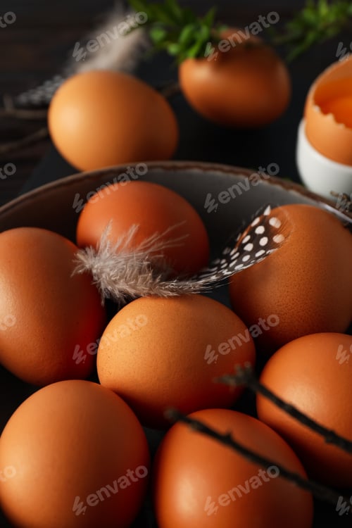 Preview: Main ingredient for cooking different dishes- eggs