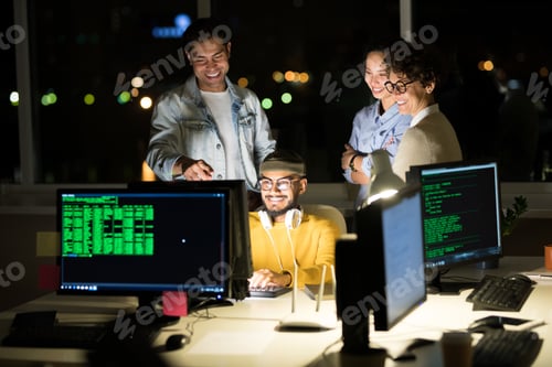 Preview: Computer Programmers Finishing Project a Night