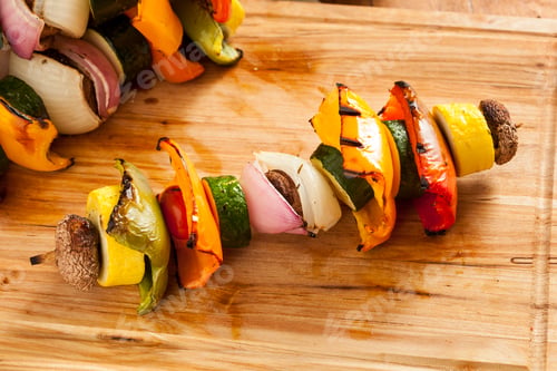 Preview: Organic Grilled Vegetable shish Kebab