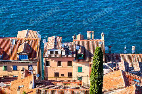 Preview: Aerial View from Rovinj Belfry, Croatia