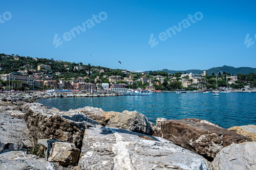 Preview: Scenic view of the coastal Liguria Region in Italy.