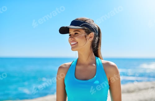 Preview: I just love coming to the beach to exercise