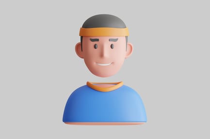 Preview: A cartoon illustration of a man.