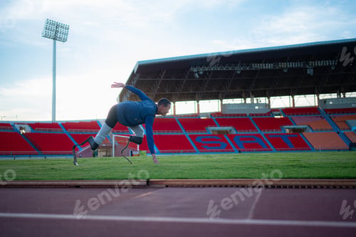 Preview: Athletes with disabilities take a break at the stadium between training sessions.