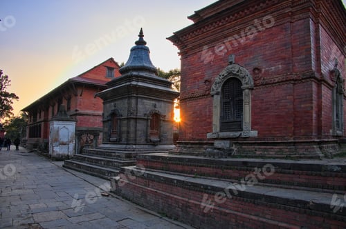 Preview: Pashupatinath Temple by Bagmati river in Kathmandu