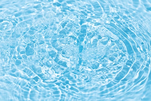 Blaue Wasseroberfläche Hintergrundtextur