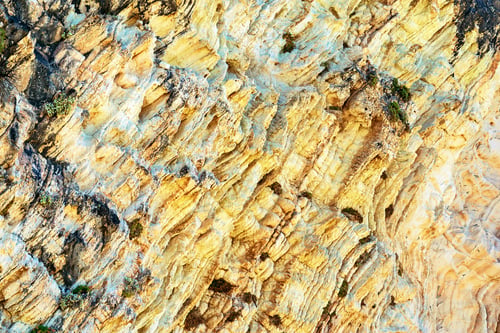Preview: Abstract Corrugated Texture Of The Stony Rock Closeup For An Abstract Natural Background