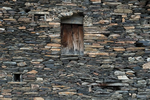 Preview: Wall of a Stone Tower in the Ushguli Community, Svaneti, Georgia