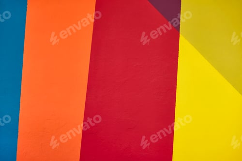 Preview: Multi colored vivid textured background. Purple yellow blue orange red