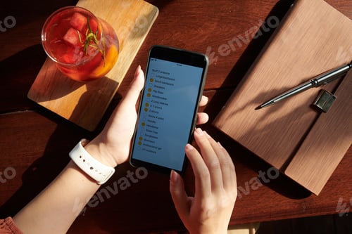Preview: Woman Checking Packng List