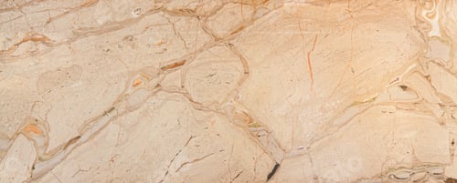 Preview: Polished natural beige marble tile with natural streaks