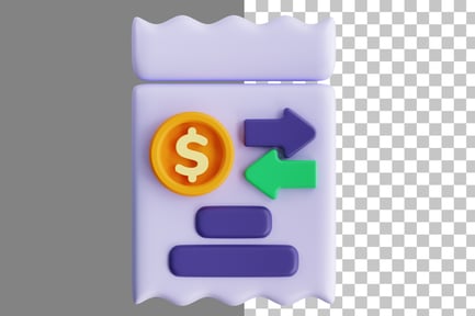 Preview: Transaction 3D Icon
