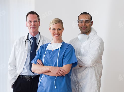 Preview: Three healthcare colleagues