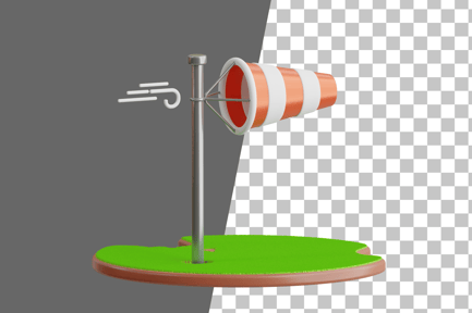 Preview: Wind Socket 3D Icon