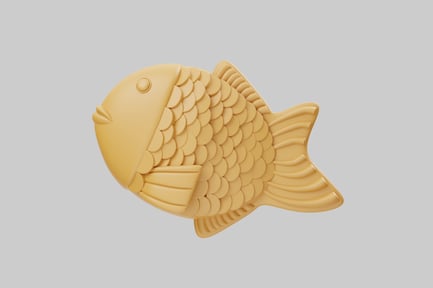 Vista previa: Tarta de pescado dulce Taiyaki