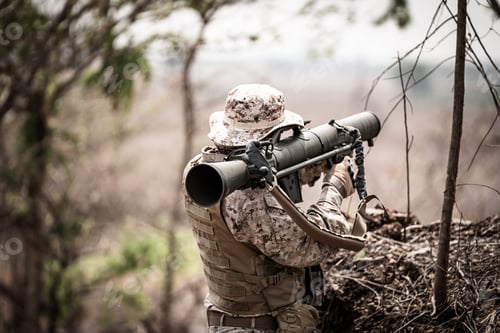 Preview: US marines in the mountains during the military operation