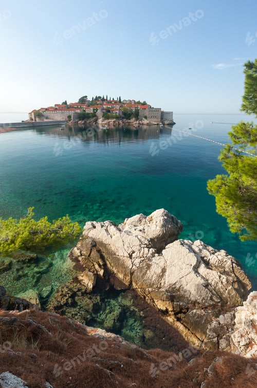 Preview: St. Stephan island in Montenegro