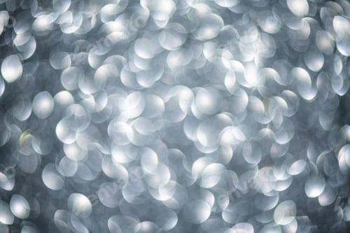 Preview: Shiny silver glitter luxury background, blurry sparkling lights texture, perfect for backgrounds