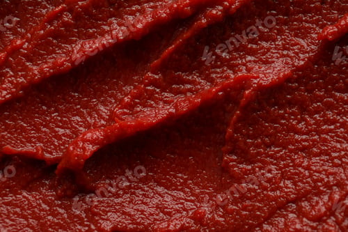 Preview: Tasty tomato paste on whole background, close up