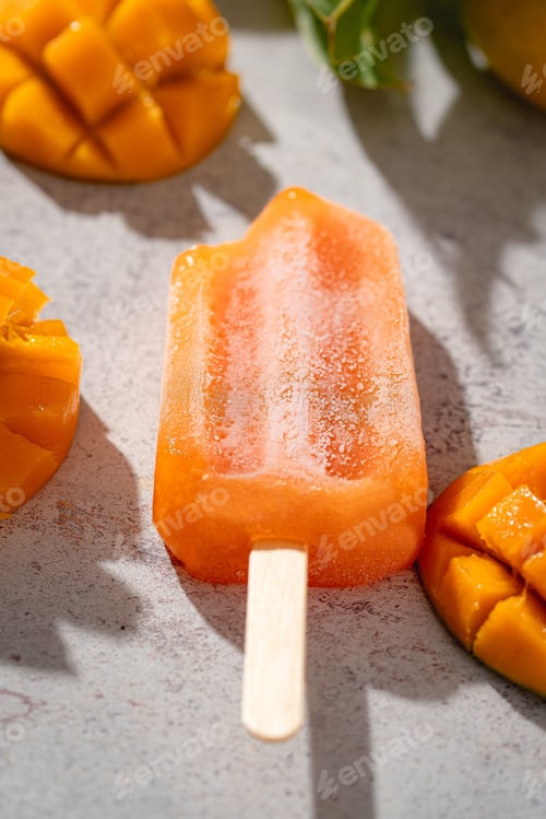 Preview: Refreshing mango ice cream