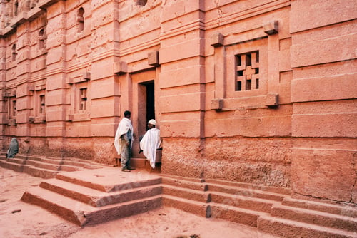Preview: famous ancient orthodox rock hewn churches of lalibela ethiopia
