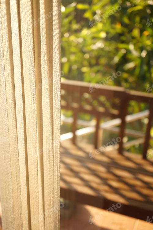 Preview: Curtain And Outside View