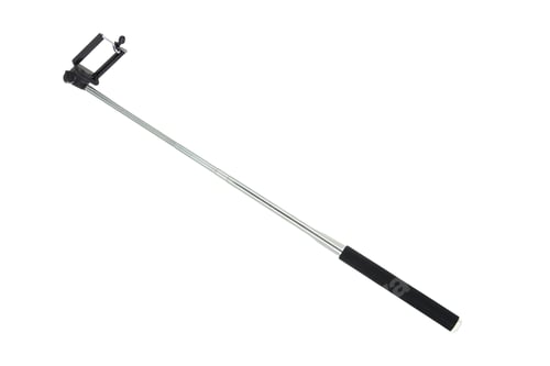 Preview: modern selfie stick on the white